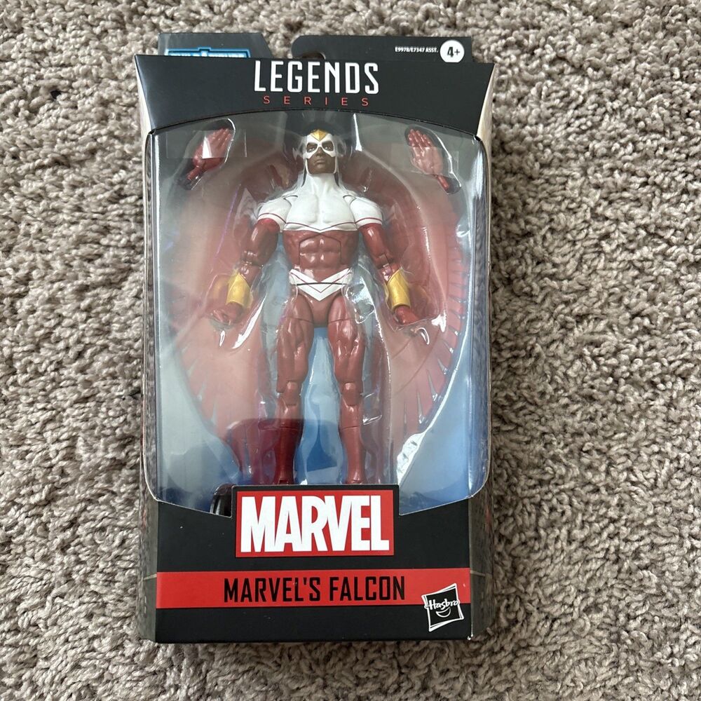 Hasbro Marvel Legends Series Marvel's Falcon Action Figure Red White New